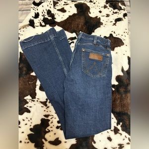Wranglers, size 27x34.
